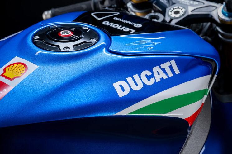 Édition limitée 2025 Ducati Panigale v4 Tricolore Italia