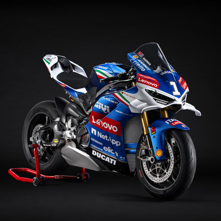 Édition limitée 2025 Ducati Panigale v4 Tricolore Italia