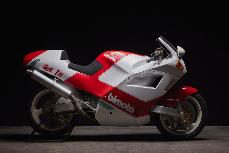 1991 Bimota Tesi 1d 904 SR avec 1 kilomètre