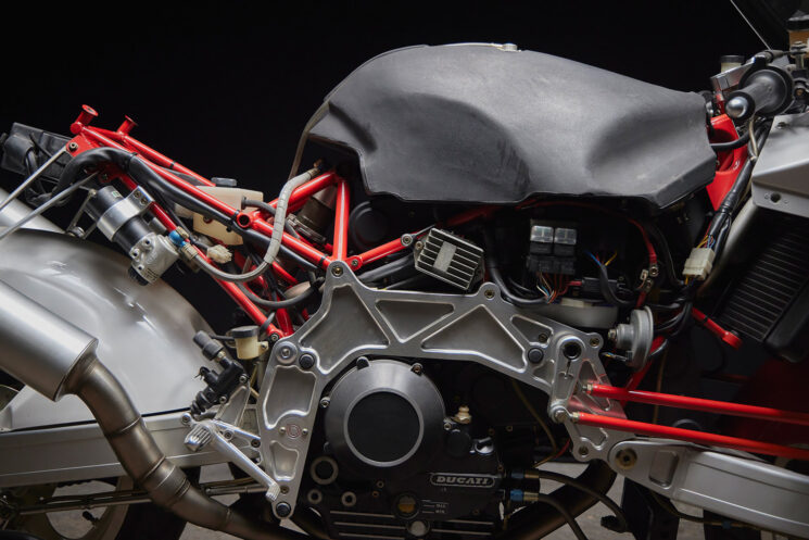 1991 Bimota Tesi 1d 904 SR avec 1 kilomètre