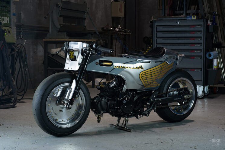 Honda Dax personnalisée par JZO Crafts et Nemoto