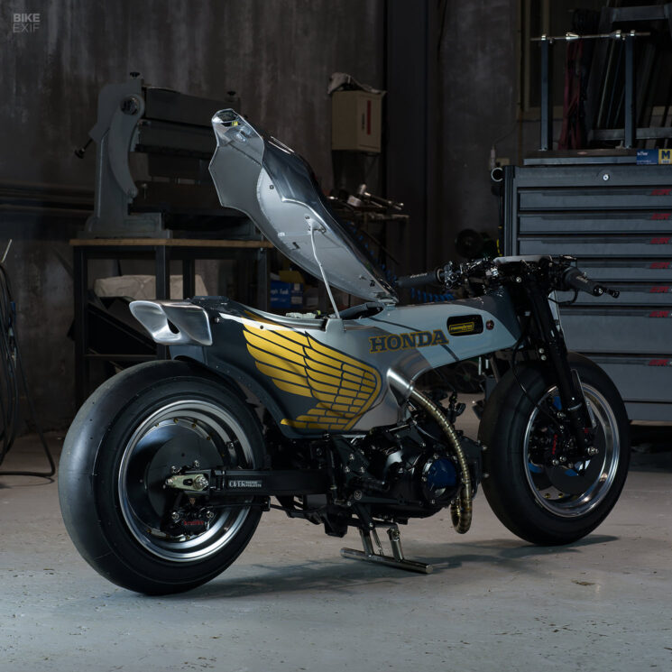 Honda Dax personnalisée par JZO Crafts et Nemoto