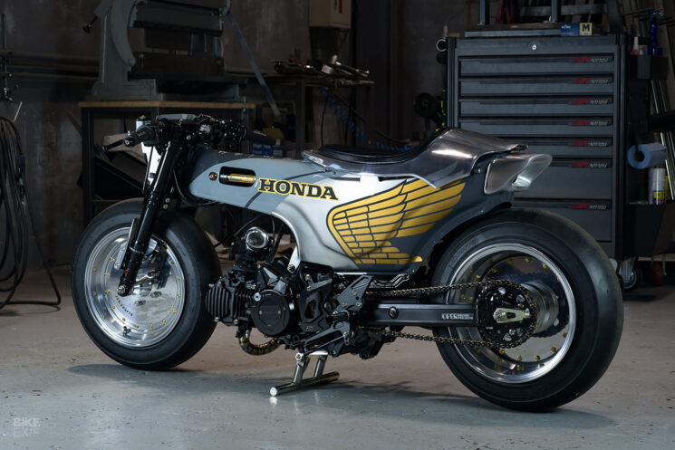 Honda Dax personnalisée par JZO Crafts et Nemoto