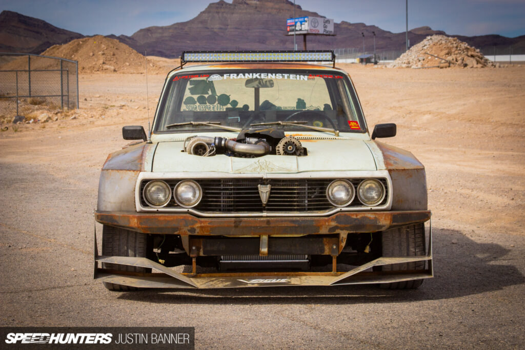 The Turbo V8 Frankenstein Hilux