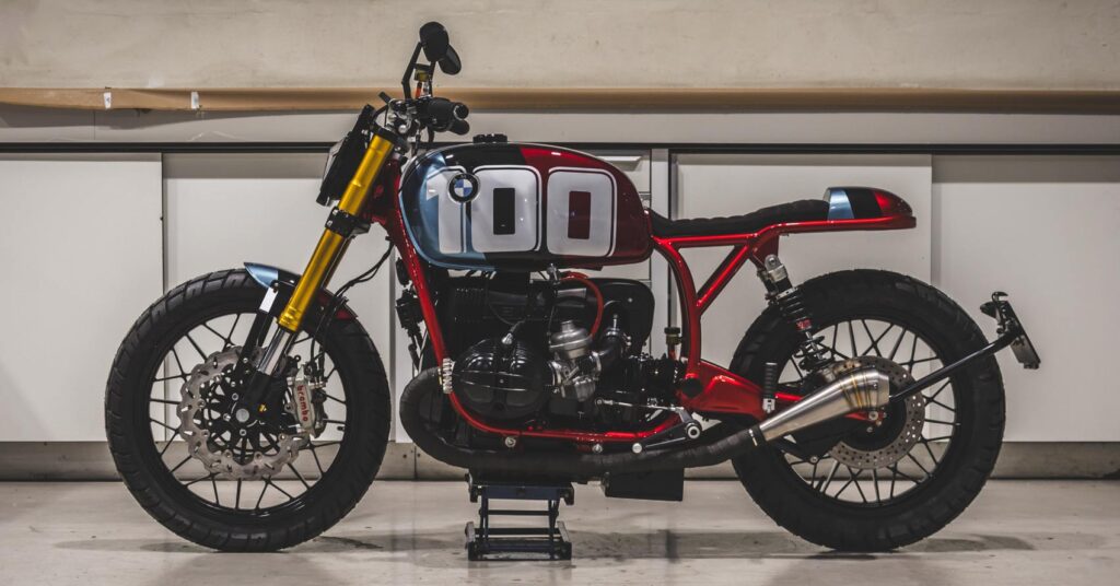 Candy Crush: une BMW R100 personnalisée par Bolt Motor Co.