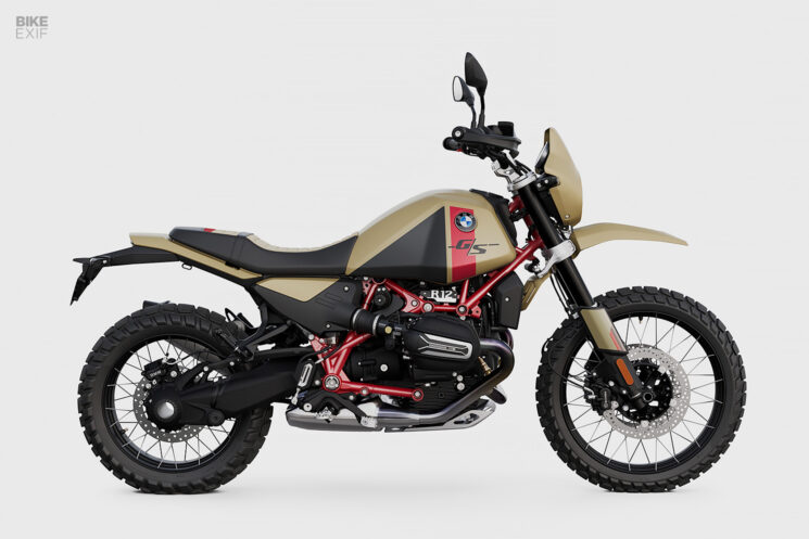 2025 BMW R 12 g / s vélo d'aventure classique moderne