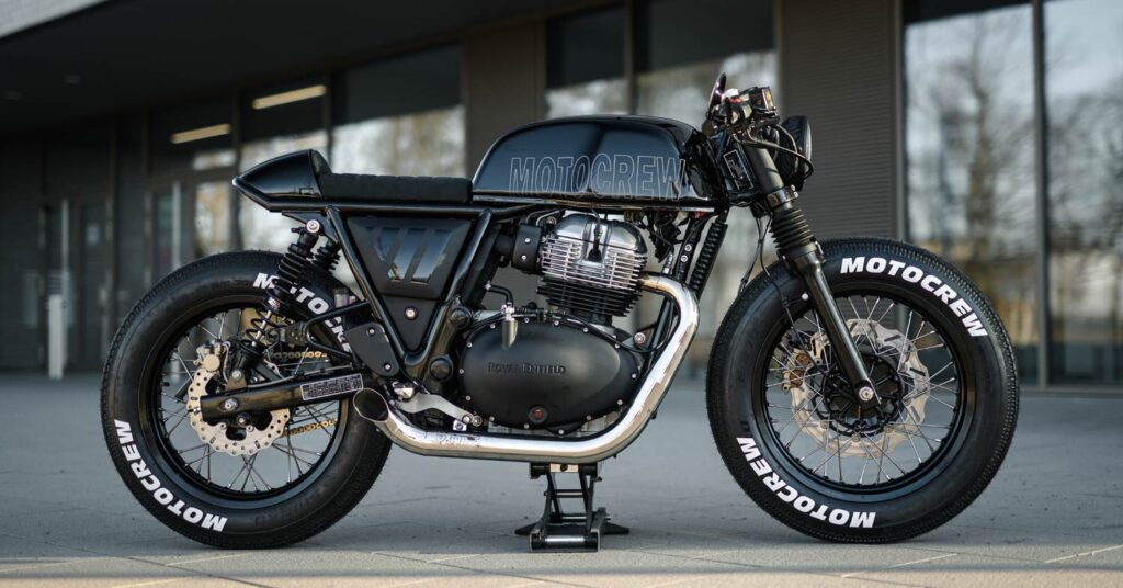 HOTSHOT: Un Royal Enfield Continental GT 650 Café Racer claqué
