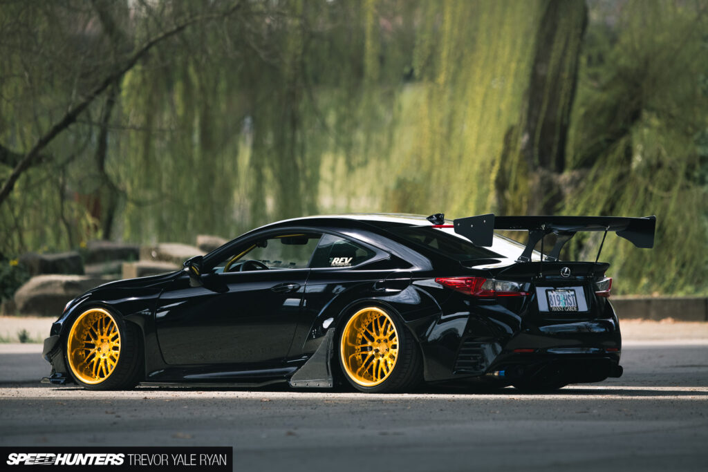 Artistic License: A Blown Lexus RC350 On Air