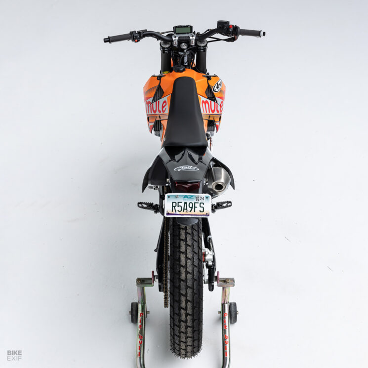 KTM 525 EXC Street Tracker sur mesure par Mule Motorcycles