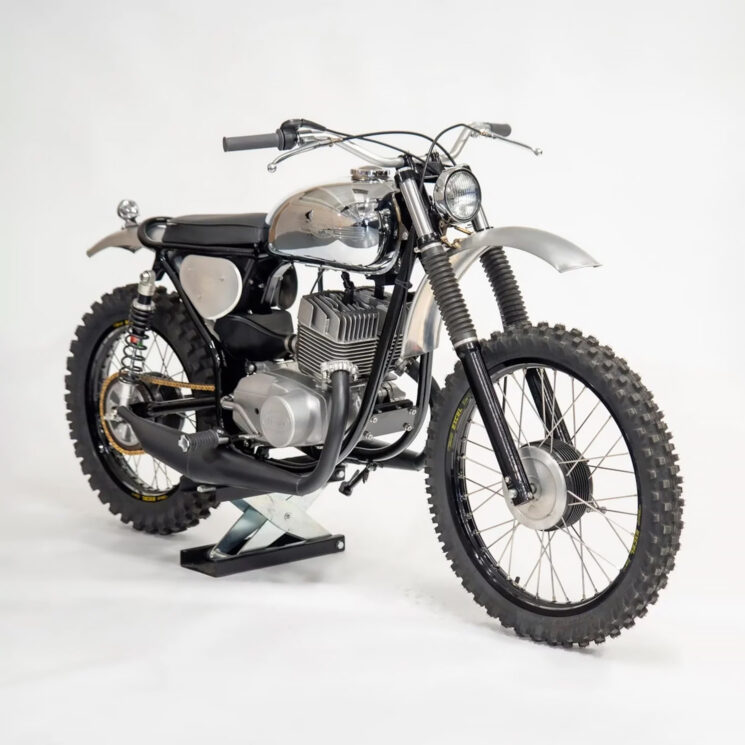 Jawa 350 Scrambler par Thornton Hundred