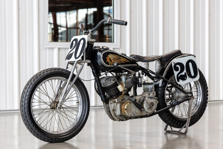 1940 Indian Sport Scout Flat Track Racer à Mecum Auctions