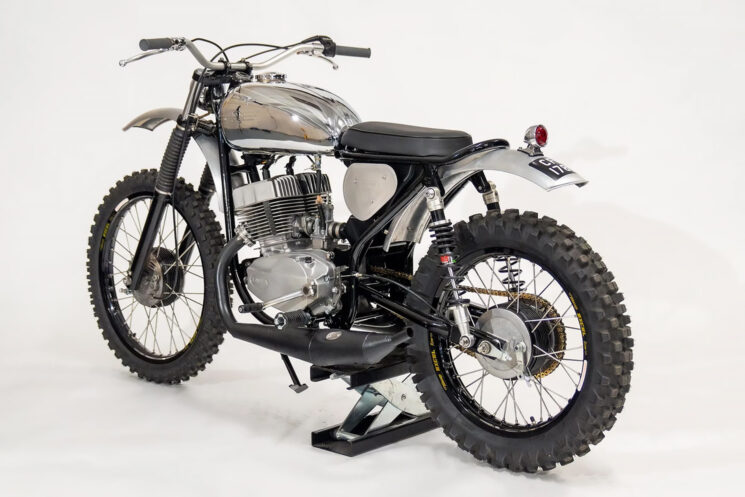 Jawa 350 Scrambler par Thornton Hundred