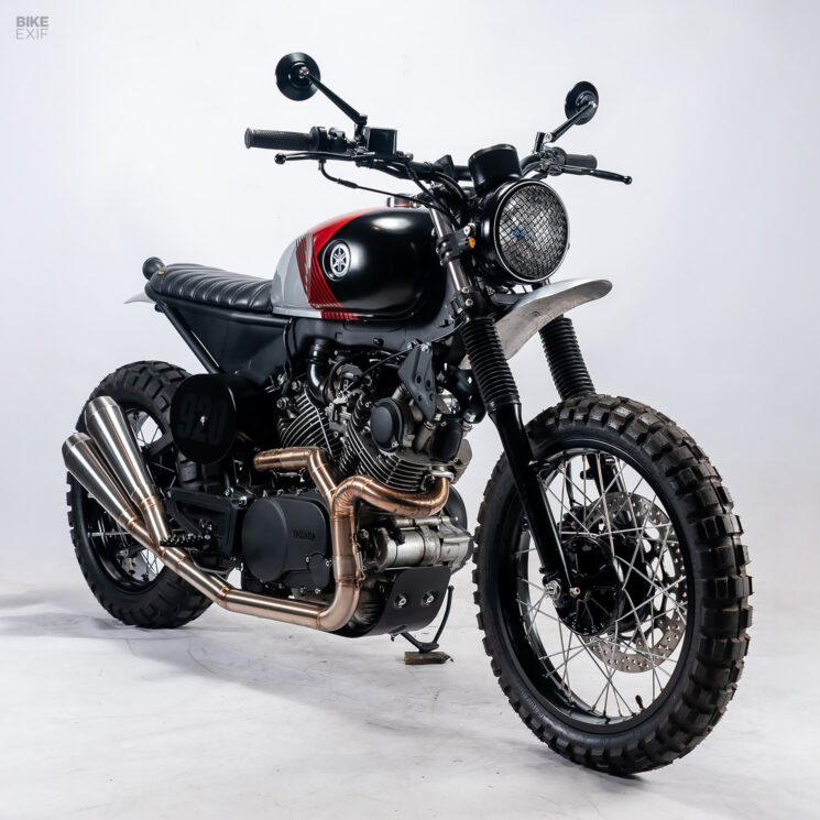 Yamaha XV920R Scrambler par STG Tracker