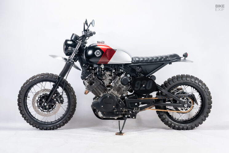 Yamaha XV920R Scrambler par STG Tracker