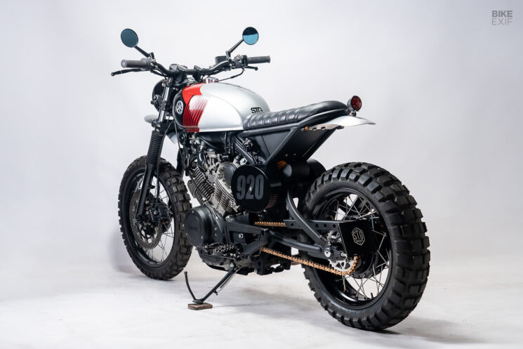 Yamaha XV920R Scrambler par STG Tracker