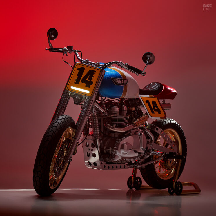 Triumph Bonneville Scrambler par Tamarit Motorcycles