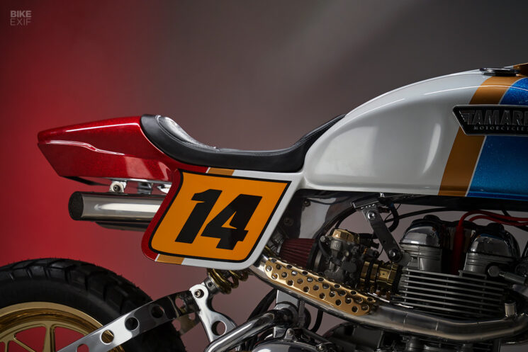 Triumph Bonneville Scrambler par Tamarit Motorcycles