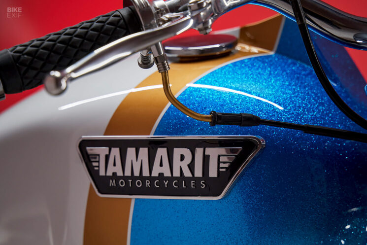 Triumph Bonneville Scrambler par Tamarit Motorcycles