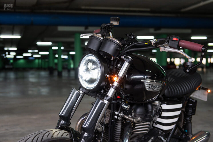 Phare de moto à LED Moto construit et signals clignotants