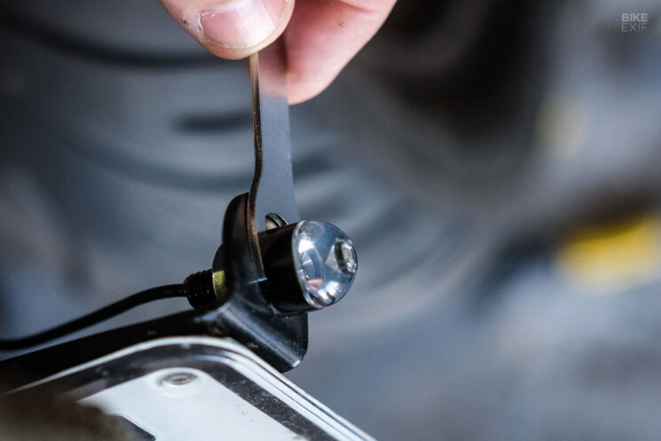 Phare de moto à LED Moto construit et signals clignotants