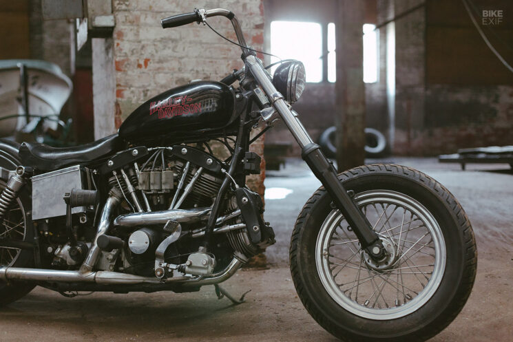 Shovelhead à trois cylindres Harley-Davidson