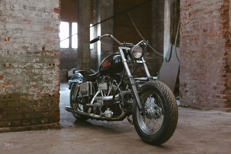 Shovelhead à trois cylindres Harley-Davidson