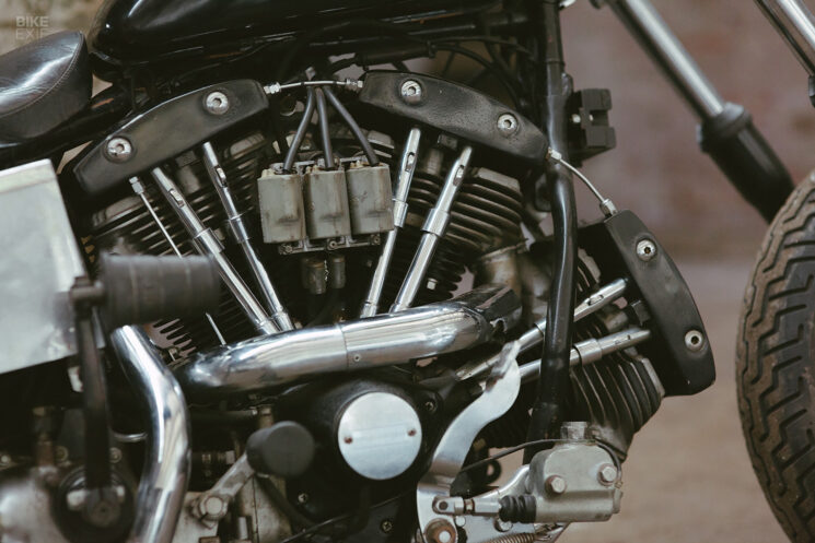 Shovelhead à trois cylindres Harley-Davidson