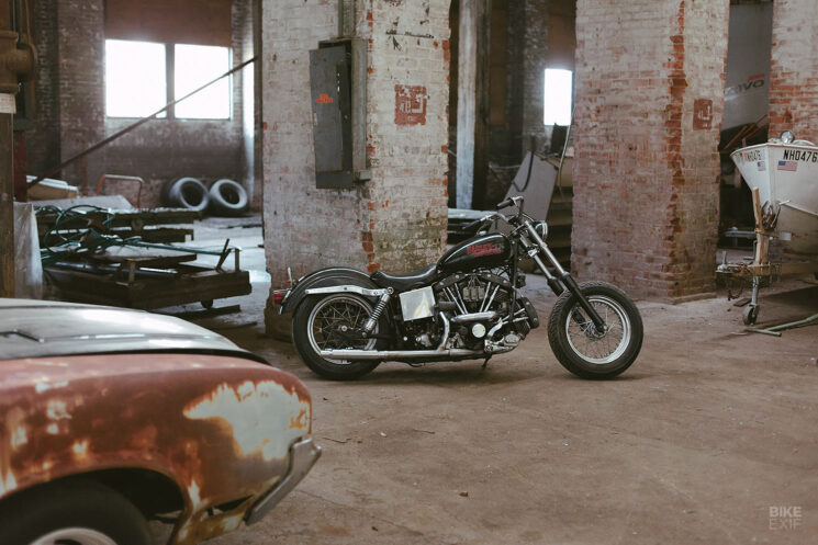 Shovelhead à trois cylindres Harley-Davidson