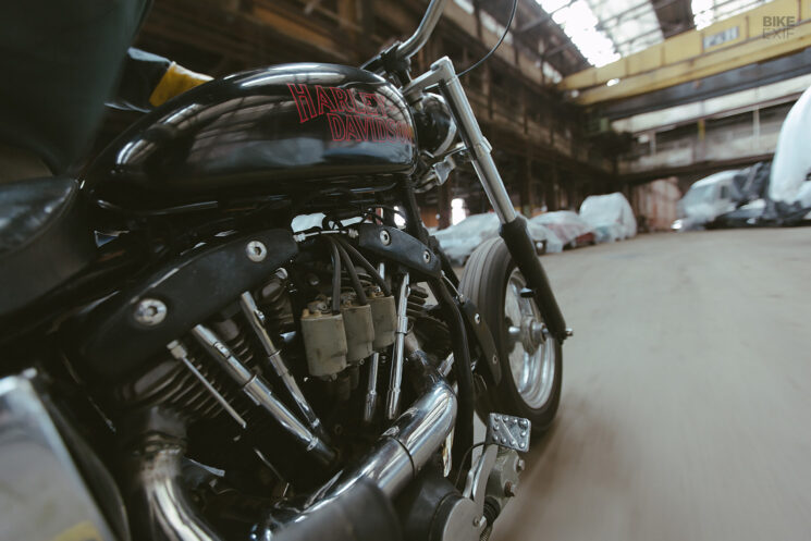 Shovelhead à trois cylindres Harley-Davidson