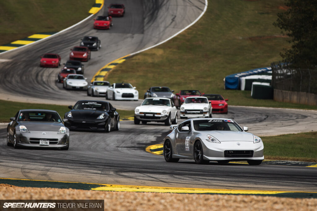 A Few Z-Cars Showed Up To Road Atlanta…