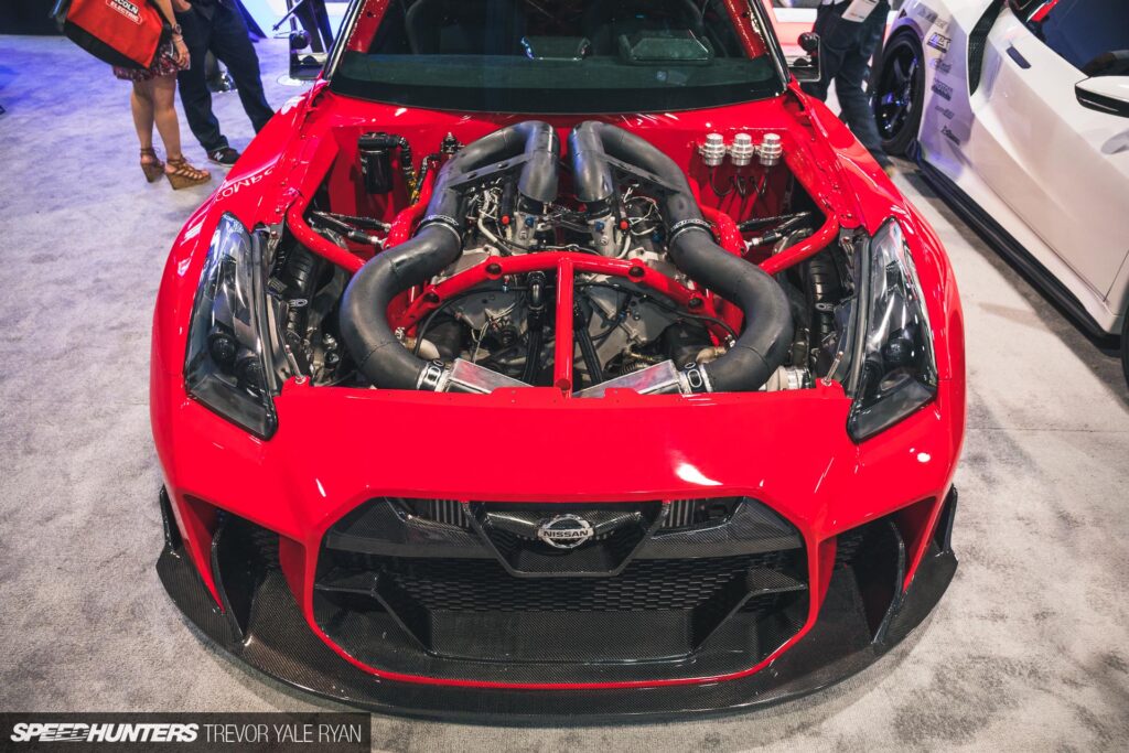 The Engines Bays Of SEMA
