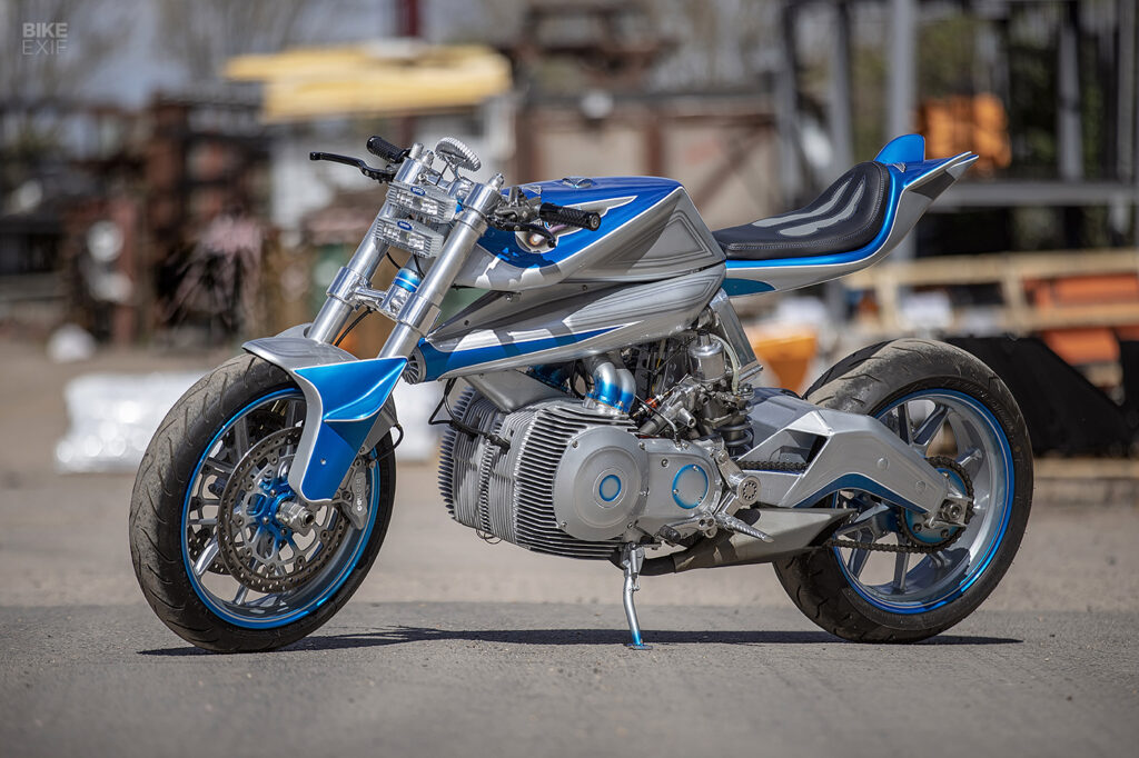 Lamb Engineering Norton Rotary Motorcycle