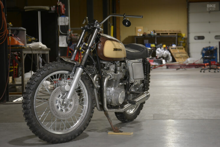 Bike Exif Honda CB550 Street Tracker Project