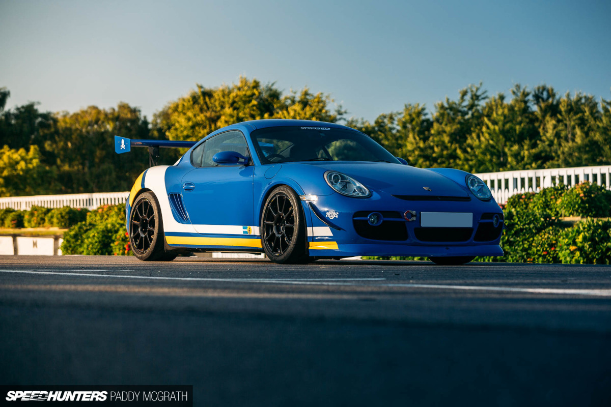2017 Porsche Cayman Ryan Stewart Garage Midnight SpeedHunters par Paddy McGrath-11