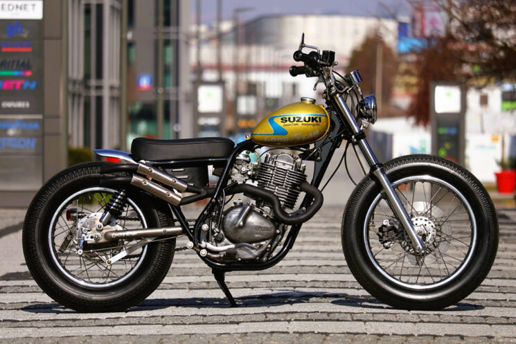 Suzuki Gn400 Bobber par Jasintom Motorcycles, Pologne