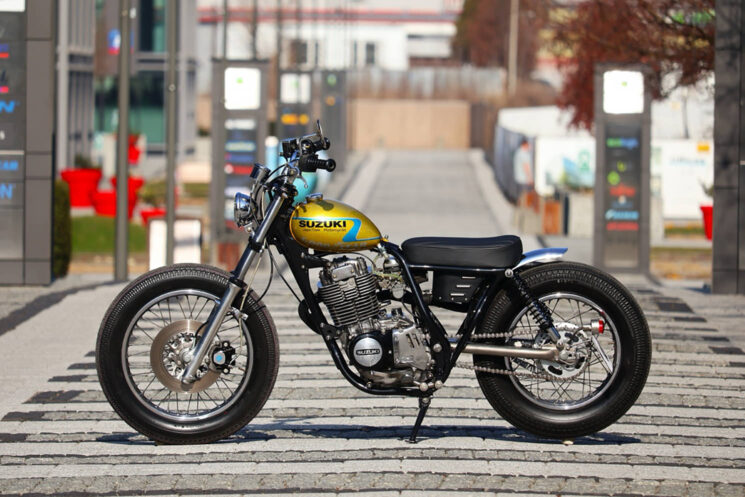 Suzuki Gn400 Bobber par Jasintom Motorcycles, Pologne
