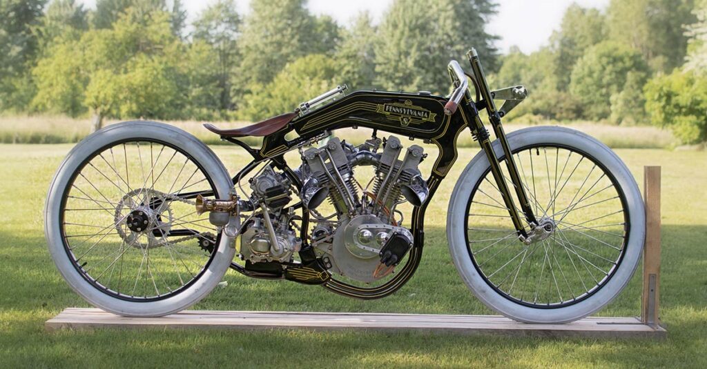 Speed ​​Lire: Un V-Twin américain vintage construit par rayon et plus encore