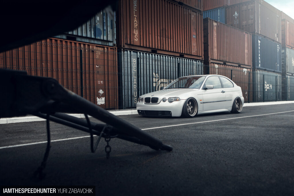 A Slammed BMW Compact From&nbsp;Belarus