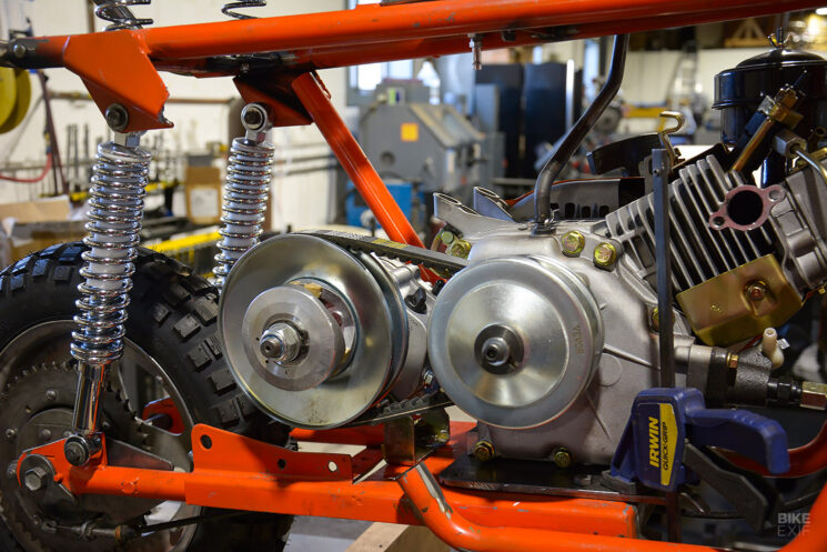 Amazon diesel moteur à vélo alimenté par le moteur
