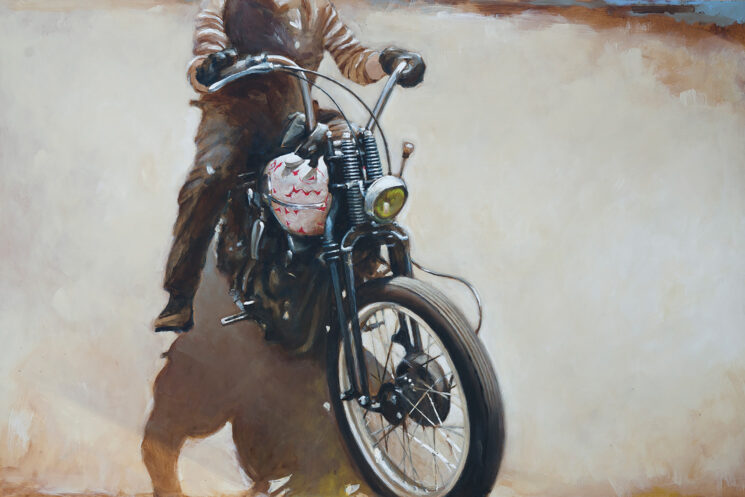 Hans SURES INTÉRIEUX I Motorcycle art
