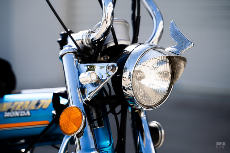 1970 Honda Dax Restomod par moto construit à des fins