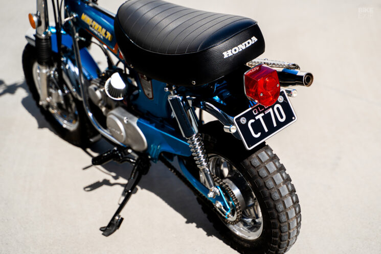 1970 Honda Dax Restomod par moto construit à des fins