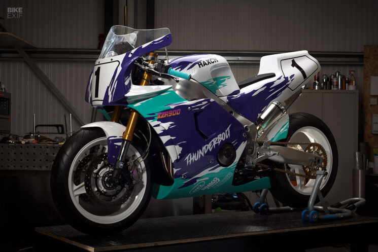 Yamaha XSR900 Retro SportBike par Haxch Moto