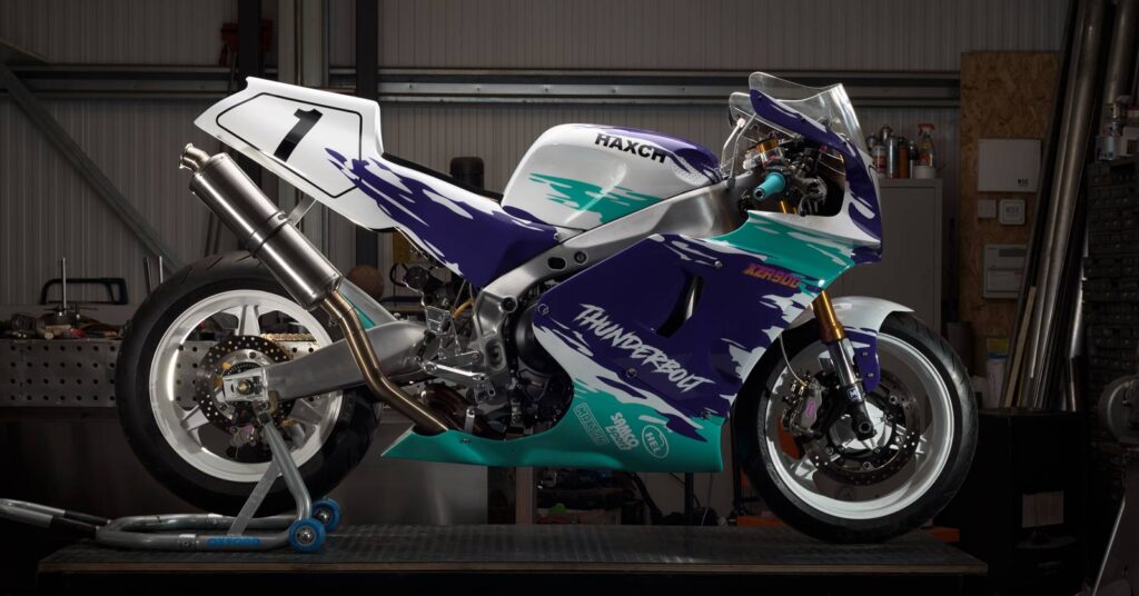 Kid des années 90: Haxch transforme le Yamaha XSR900 en une clike rétro