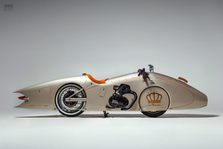 Custom Art Deco Royal Enfield Shotgun 650 par Kingston Custom