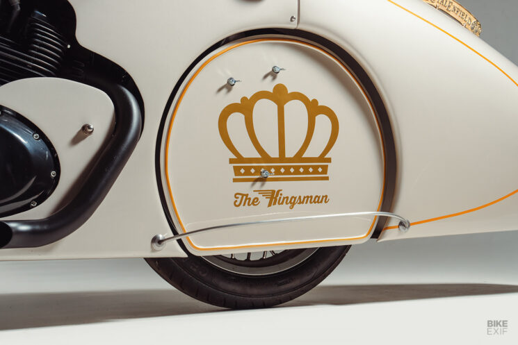 Custom Art Deco Royal Enfield Shotgun 650 par Kingston Custom