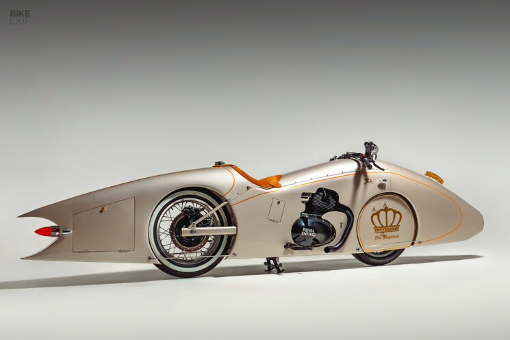 Custom Art Deco Royal Enfield Shotgun 650 par Kingston Custom