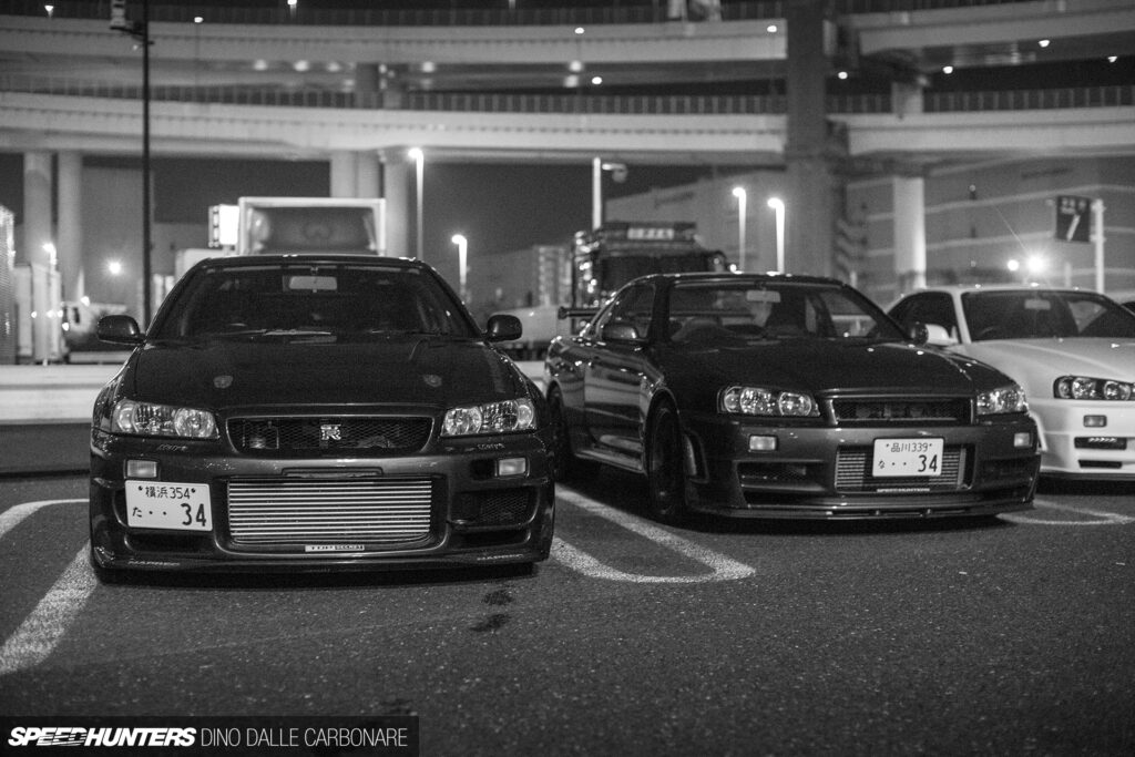 Monochromatic Tokyo Nights