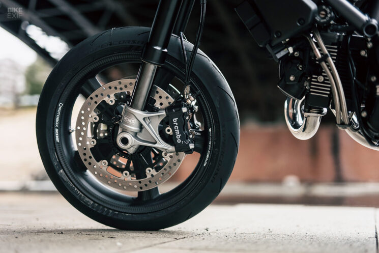 Ducati Scrambler 1100 Sport Pro Café Racer par caisse de caisse