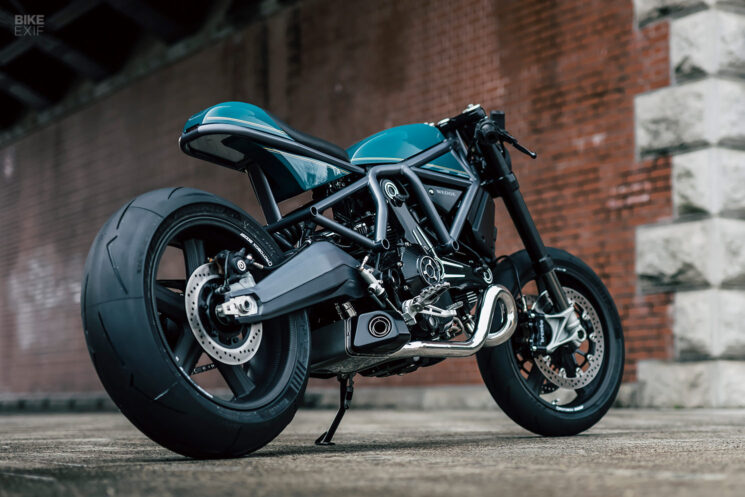 Ducati Scrambler 1100 Sport Pro Café Racer par caisse de caisse